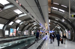 DE＆BEの旅　フランクフルト空港遠距離駅へ