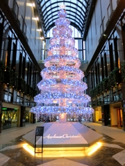 Christmas tree in Cyayamachi Applause 大阪