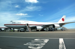 日本国政府専用機B747-400