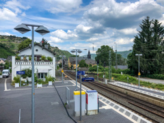 殺風景な田舎の様子･･･ですが･･･＠バッハラッハ駅