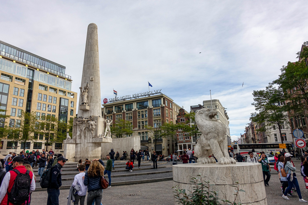 王立モニュメントNationaal Monument＠アムステルダム