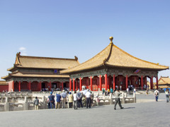 2002年中国の旅　中和殿・保和殿＠北京