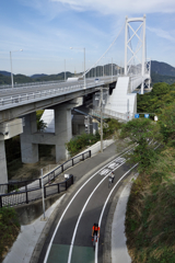 しまなみ海道　因島大橋２