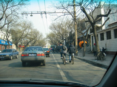 2005年中国の旅１　市内車窓風景１１＠北京
