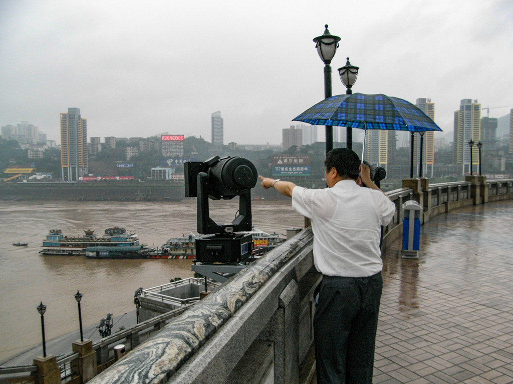 2007年中国の旅１　重慶港２＠重慶