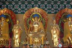 2004年中国の旅３　三世佛 大雄宝殿 嵩山少林寺＠河南省・鄭州・登封