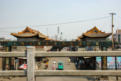 2006年中国の旅１　汾陽市内２＠山西省 呂梁 汾陽