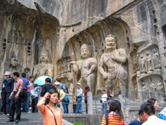 2005年中国の旅２　奉先寺洞２ 龍門石窟＠河南省 洛陽