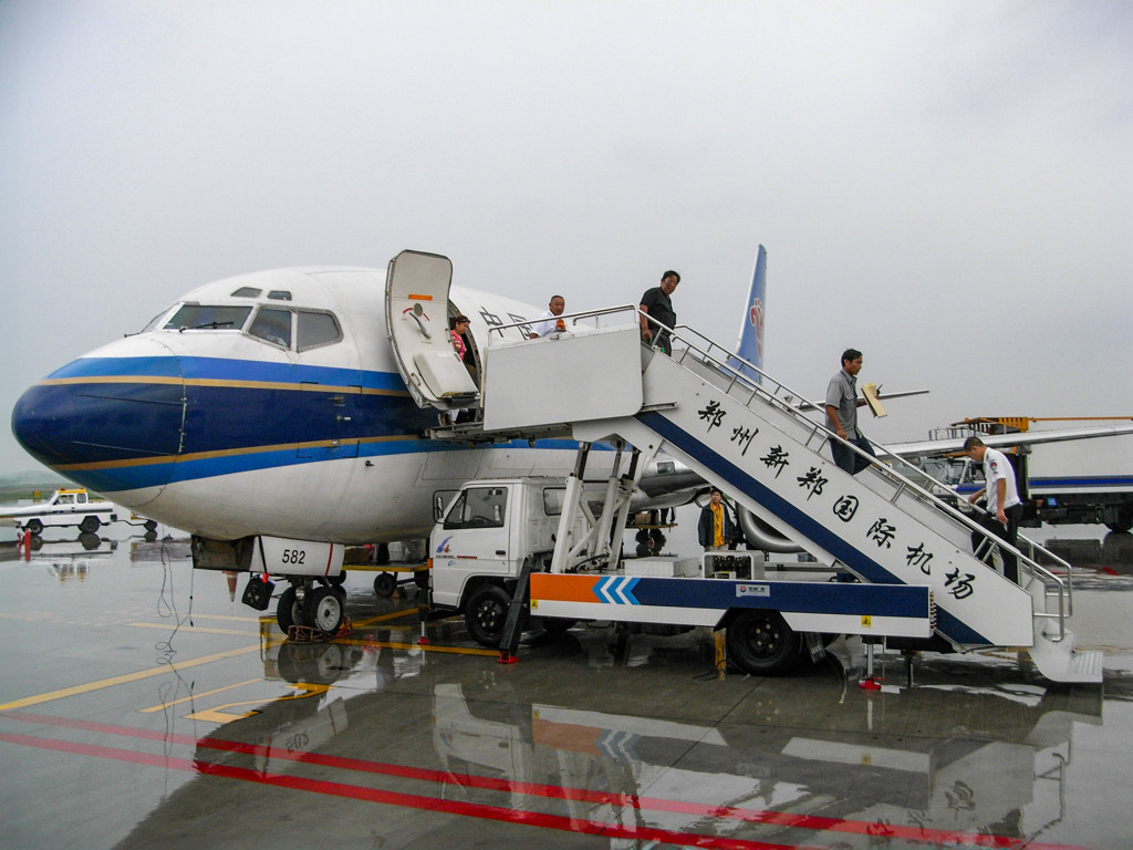 2007年中国の旅１　到着！ 鄭州新鄭国際空港＠河南省 鄭州