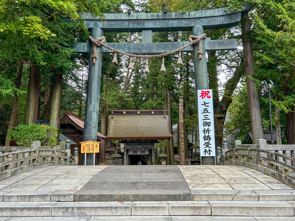 松本・諏訪の旅　諏訪大社上社本宮 その１＠諏訪