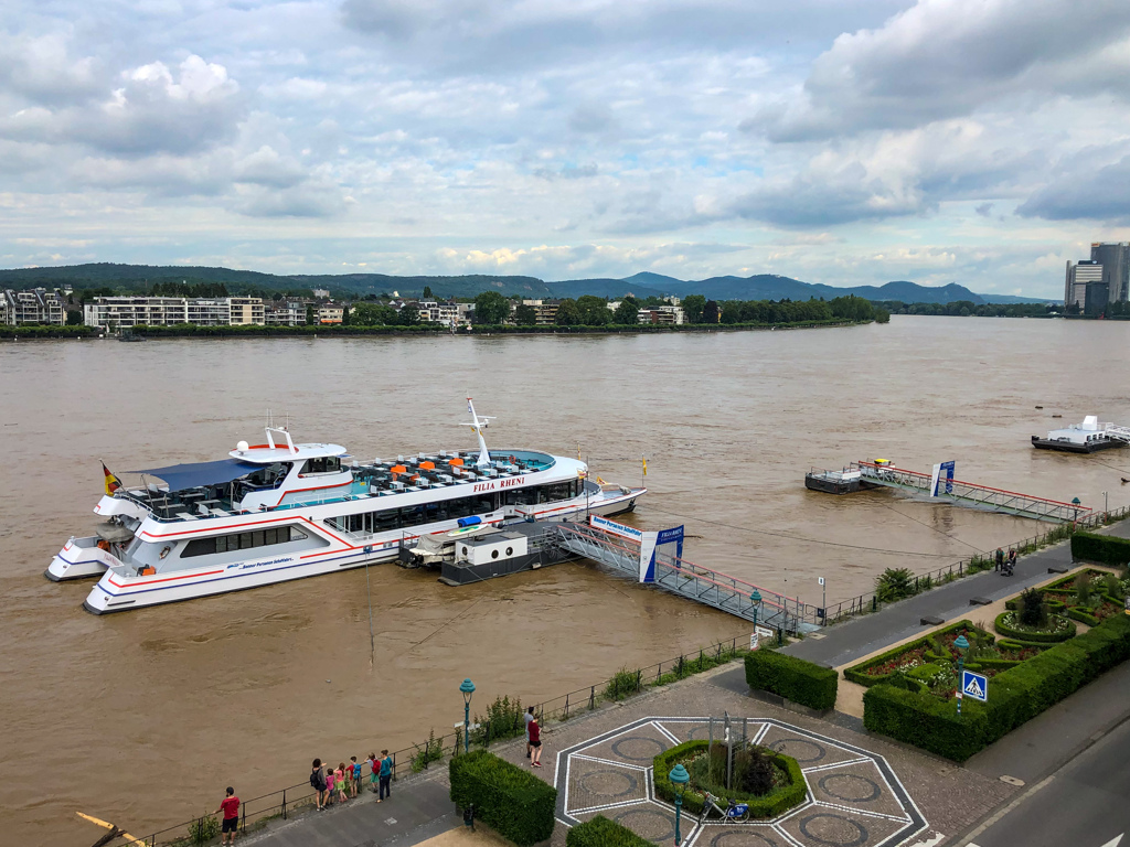 豪雨！ライン川増水 その2