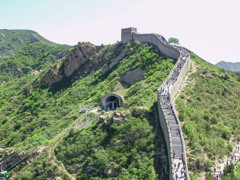 2002年中国の旅　万里の長城 八達嶺 その１１＠北京