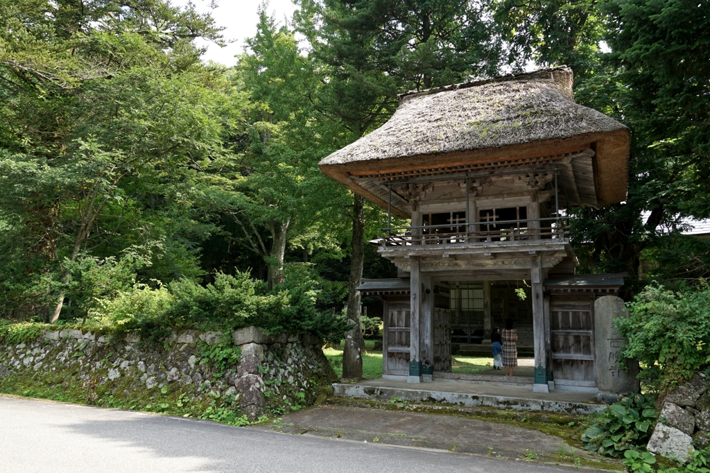 越中五箇山　五谷山 西勝寺