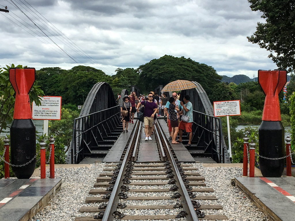 掘出し写真　クウェー(クワイ)川鉄橋２＠タイ・カーンチャナブリ