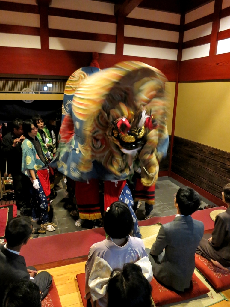 獅子舞乱入♪
