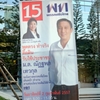 バンコク　選挙ポスター？