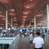 中国の旅　北京空港　帰国へ