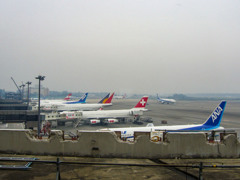 2005年中国の旅４　成田空港から北京へ