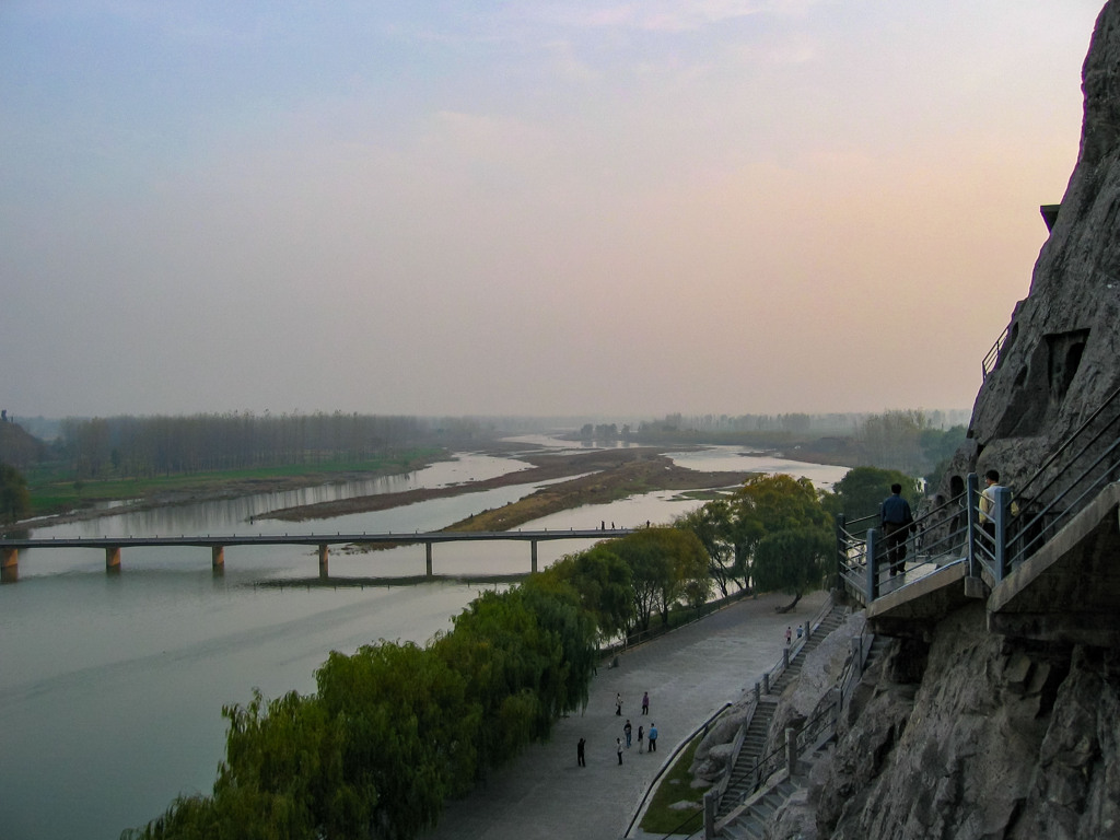 2004年中国の旅３　伊河架け橋 龍門石窟＠河南省・洛陽
