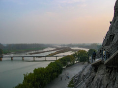 2004年中国の旅３　伊河架け橋 龍門石窟＠河南省・洛陽