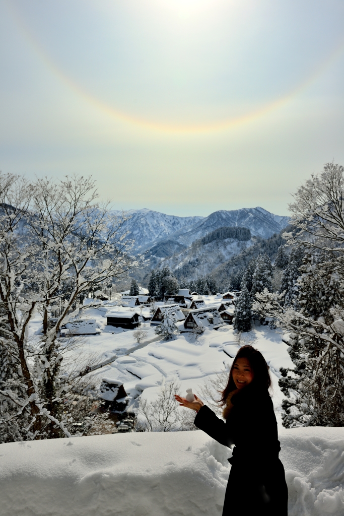 銀世界の五箇山をご紹介します♪