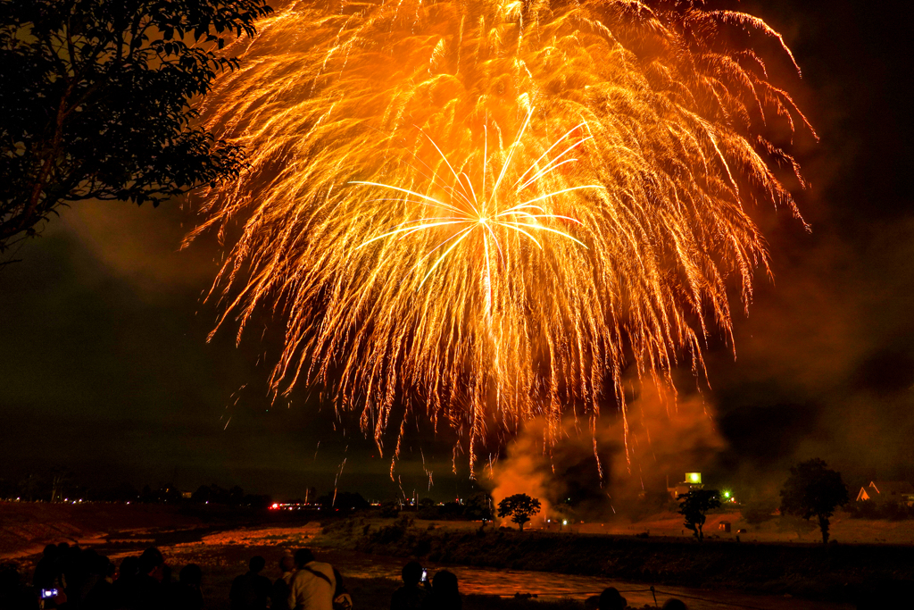 庄川観光祭 庄川峡花火大会2