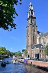 オランダ　アムステルダム　アンネ・フランクが身を隠していた界隈