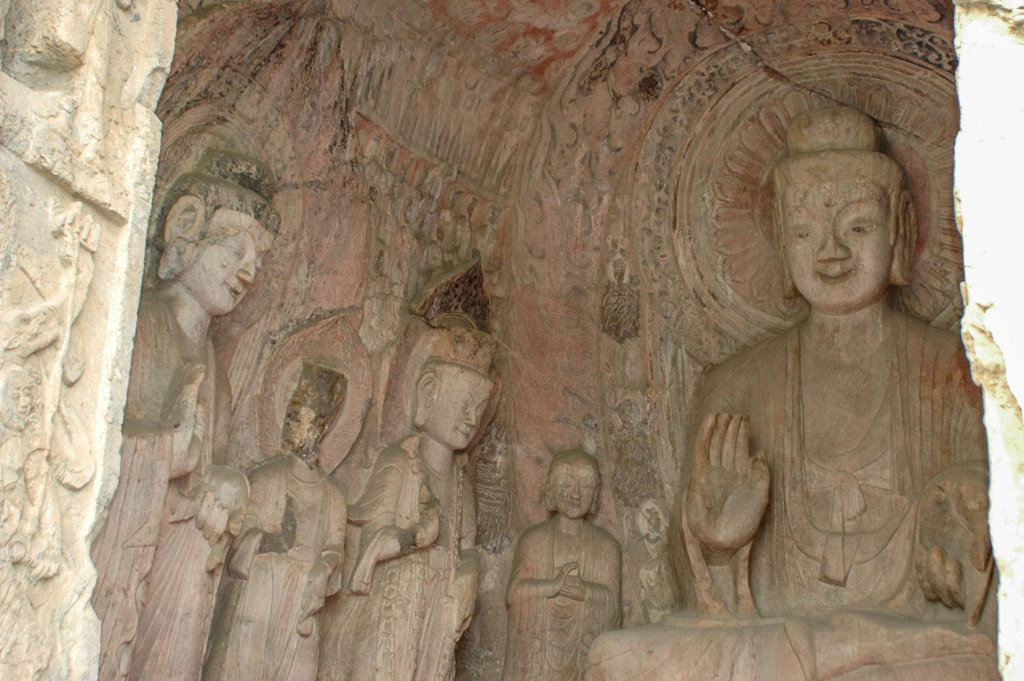 2004年中国の旅３　賓陽中洞 龍門石窟＠河南省・洛陽