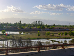 2006年中国の旅１　郊外農村集落＠寧夏回族自治区・銀川