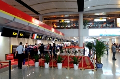 中国の旅　北京首都国際空港ターミナル１