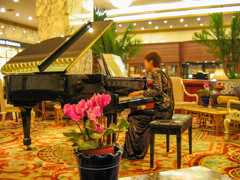 2004年中国の旅３　ピアノ生演奏＠河南省・鄭州