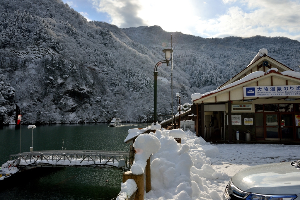 庄川峡冬景色Ⅳ