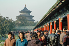 2004年中国の旅３　天壇公園へ＠北京