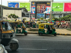 掘出し写真　タクシーからの眺め その５＠インド/グルガーオン