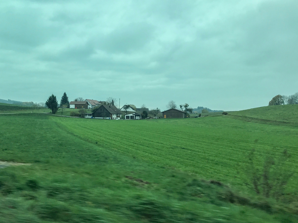 南ドイツの田舎風景