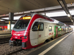 ルクセンブルグ国鉄IC5107 デュッセルドルフ終着＠デュッセルドルフ中央駅