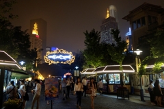 中国の旅　天津の夜