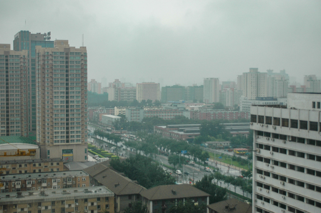 2004年中国の旅２　ホテル周辺＠北京
