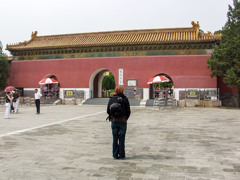 2004年中国の旅１　明の十三陵 定陵 その１＠北京