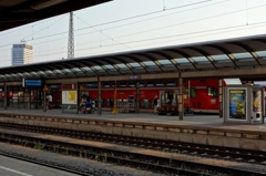 ドイツ＆ベルギーの旅　ウルム中央駅