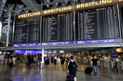 ドイツ＆ベルギーの旅　帰国へ フランクフルト国際空港