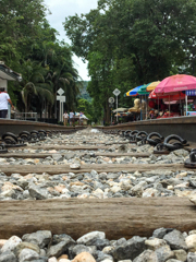 掘出し写真　泰緬鉄道の名残＠タイ・カーンチャナブリ