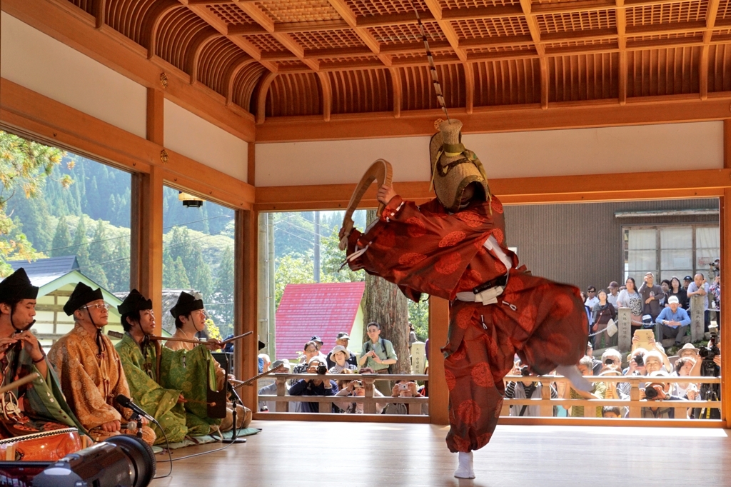 こきりこ祭り　奉納こきりこ踊り特別披露