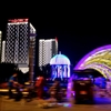 中国の旅　内モンゴル・包頭の夜