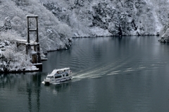 庄川峡雪景色Ⅱ