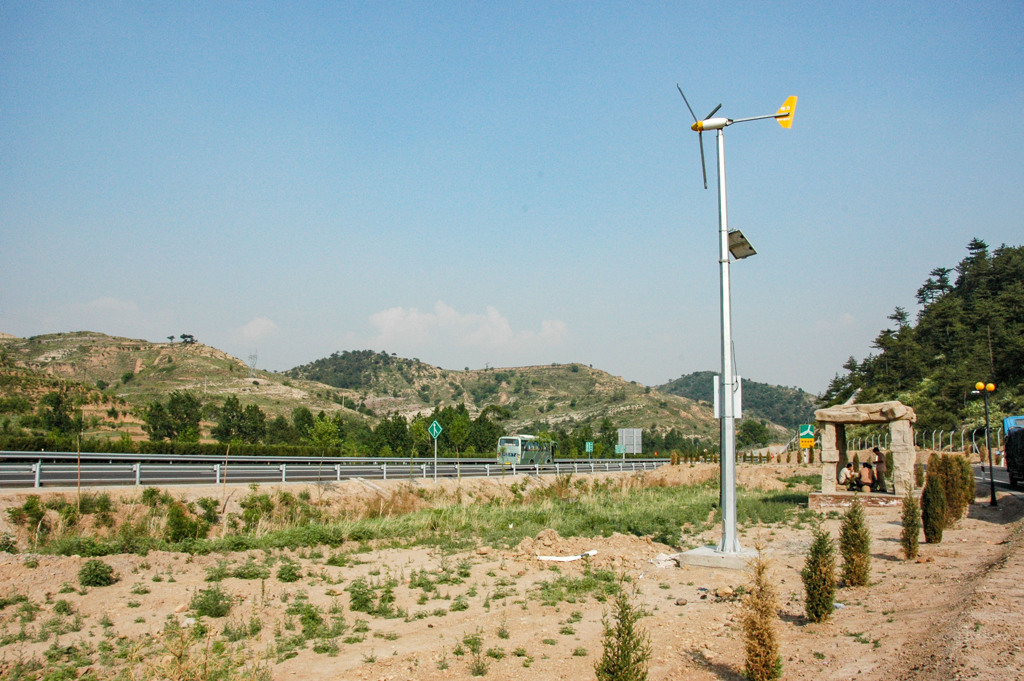 2006年中国の旅１　小さなパーキング＠山西省 晋中