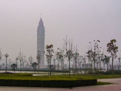 2005年中国の旅４　新世紀広場＠河南省・鶴壁