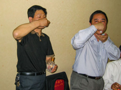 2005年中国の旅２　白酒攻め＠山西省 運城・聞喜