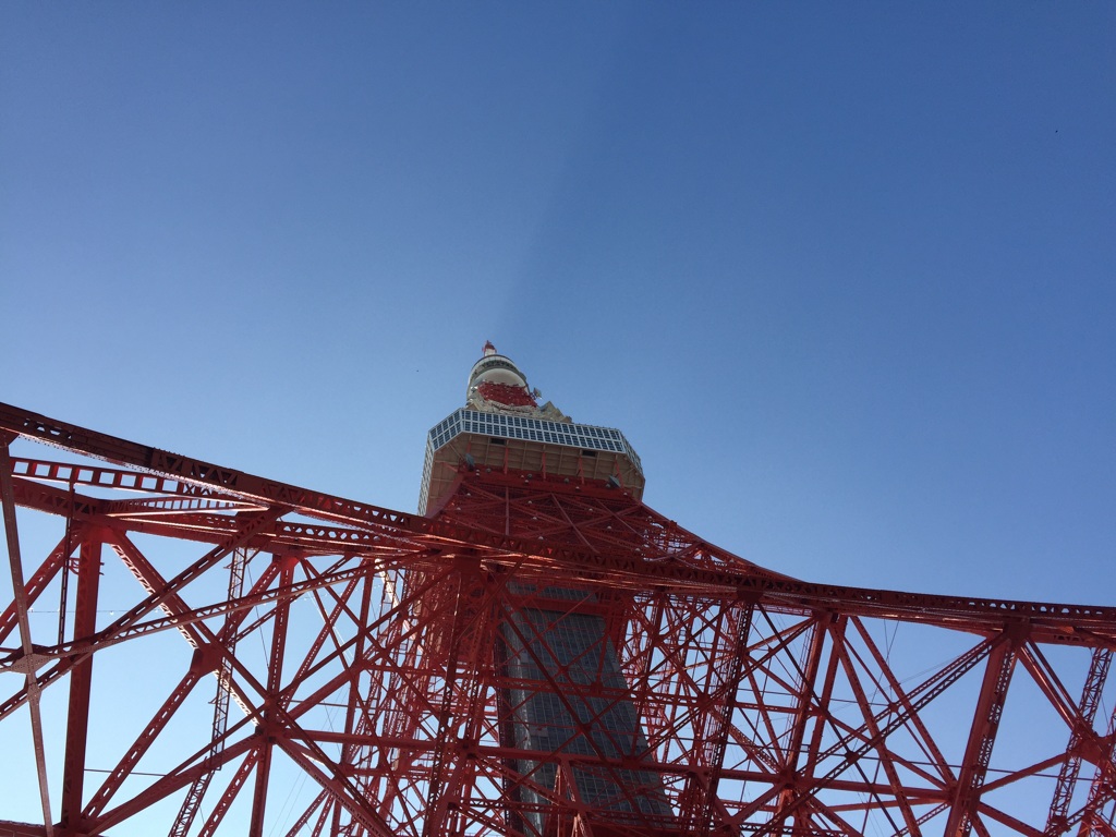 東京タワー　シルエット