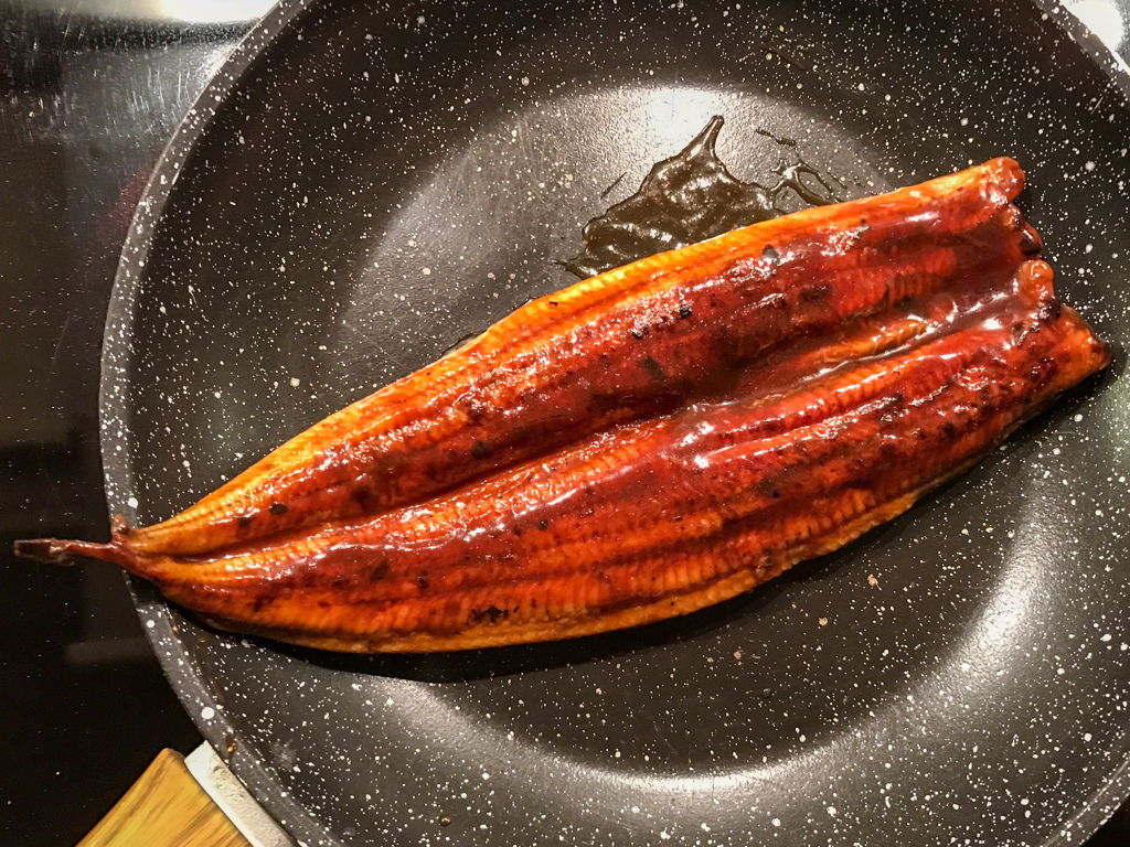 在宅飯 うなぎ蒲焼き2＠ボン